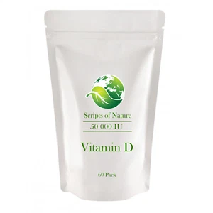 Super Powerful Vitamin D3 - 50,000 IU by Scripts of Nature