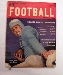 Street & Smith’s Pic Quarterly Football Herbst 1949 Ausgabe College & Pro - Bild 1 von 3