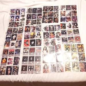 KISS Trading Card Lot Huge 262 Cards & Promotional Poster Details In Description - Picture 1 of 16
