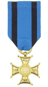 818 WW2 POLISH ORDER VIRTUTI MILITARI 4TH CLASS MOSCOW MADE TYPE COPY POLAND - Picture 1 of 6