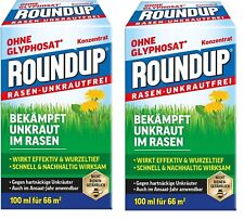 2 x Désherbant Roundup herbicide pelouse jardin mauvaise herbe gazon 100 ml