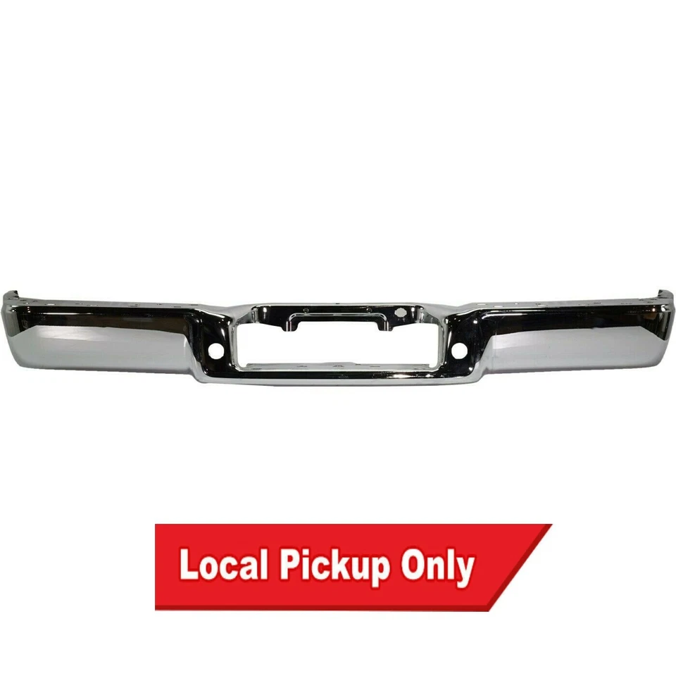 New Rear Chrome Step Bumper Face Bar For 06-08 Ford F-150 Styleside FO1102358 Foto 1 de 4