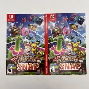 Pokemon Snap GameStop Display Only Switch Case Sheet. - Bild 1 von 2