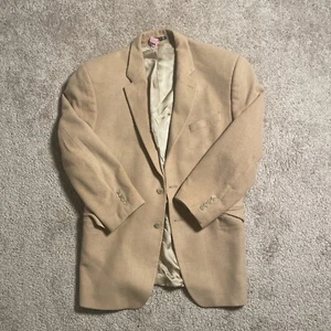 Ralph Lauren Beige XL Blazer Sport Jacke 2 Knopf Mantel - Kamelhaar SAUBER 🧼 🐪 - Bild 1 von 10