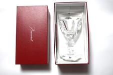 Baccarat Harcourt Wine Crystal Clear Glass Drinkware Tableware Large Size w/ Box