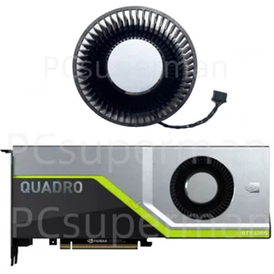For NVIDIA Quadro RTX5000 6000 8000 Turbo Graphics Card Cooling Fan - Picture 1 of 5