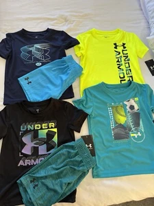 Under Armor Clothes For Boys Size 4t $55 For All , Price Firm - Picture 1 of 6