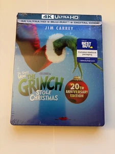 How The Grinch Stole Christmas (4K) Steelbook - Foto 1 di 6