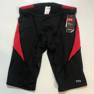 TYR Hexa Cure SPL Mens Jammer Shorts NWT Black/Red Size 30 SHEXA7AH - Picture 1 of 9