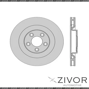 New PROTEX Rotor - Front For FORD TERRITORY SY 4D SUV AWD 2006 - 2011 #DR12832 - Picture 1 of 1