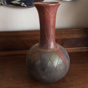 Art Pottery Vase Handcrafted Southwest Style