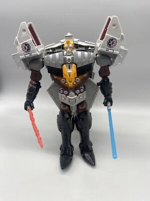 Star Wars Transformers Darth Vader Anakin Star Destroyer Talking Action Figure - Image 1 of 4
