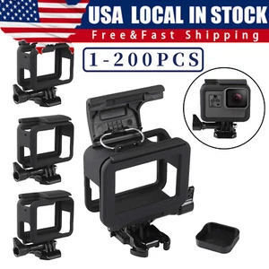 Frame For GoPro HERO 5/6/7Black Mount Housing Border Protective Shell Case Cover - Photo 1 sur 12
