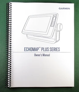 Garmin Echomap Plus 94sv Instruction Manual: Full Color 54 Pages & Clear Covers - Picture 1 of 1