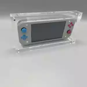 Console cover magnetica trasparente acrilico display box archiviazione per Nintendo Switch illuminata - Foto 1 di 6