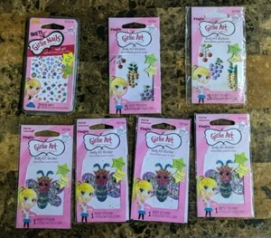 7 Fing'rs Girlie 3d Body Art Stickers - Picture 1 of 3