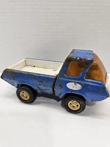 Vintage 1970s Blue Toy Tonka Truck Pickup Car Pressed Steel 8 1/2” - Picture 1 of 6