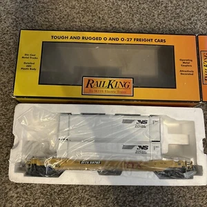 MTH Rail King 30-76397 Norfolk Southern Husky Stack Car LN - Picture 1 of 5