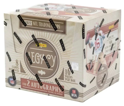 2022 PANINI LEGACY FOOTBALL HOBBY BOX NEW FACTORY SEALED - Image 1 of 2