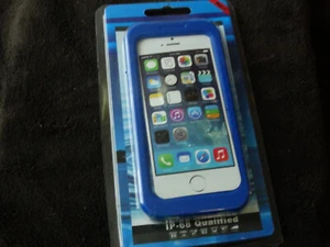 Waterproof Case for iPhone 4/4S/5 / 5s - IP-68 Protection - BLUE - Photo 1 sur 3