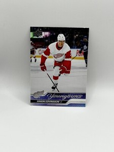 23-24 Upper Deck Series 1 Young Guns  Rookie Simon Edvinsson Card#228