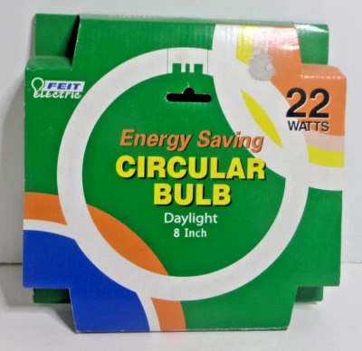Feit Electric 22 watts T9 8 in. Dia. Circular Fluorescent Bulb Daylight - Image 1 of 2