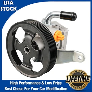 Power Steering Pump with Pulley for 2003-2007 INFINITI G35 Nissan 350Z V6 3.5L - Picture 1 of 19