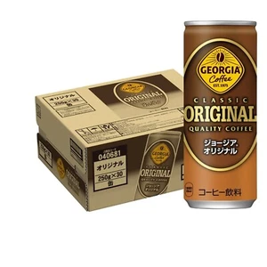 GEORGIA Original Coffee Coca-Cola 250ml x 30 Caffeinated Canned Coffee Beverage - Picture 1 of 4