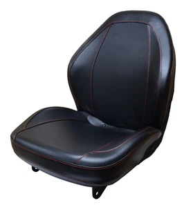 Ford New Holland Tractor Seat TC31DA TC33 TC33D TC33DA TC34DA TC35 TC35D Black - Picture 1 of 5