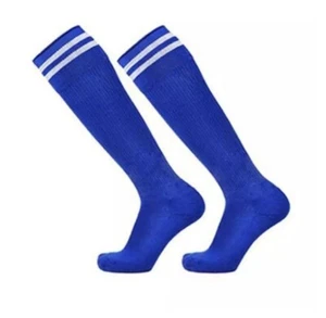 Youth Blue & White Sports Socks Soccer Small - Picture 1 of 1