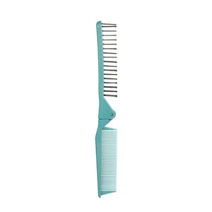 Women Men Pocket Comb Hair Straightener Brush Hairdressing Folding Style Tools Ḿ