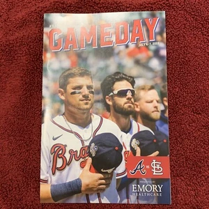 Riley + Swanson Atlanta Braves GAMEDAY PROGRAM Magazine July 4-7 Truist Park SGA - Picture 1 of 2