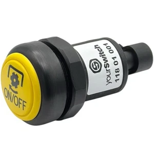 118 01 001 Pulsador "Toma de fuerza ON/OFF" para MF, 4284629M1, 4271992M2, Valtra - Imagen 1 de 3