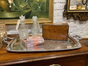 E. G. Webster and Son Silver over Copper Large Tray - Picture 1 of 3