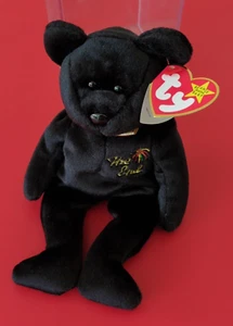 TY Beanie Original The End 1999 Y2K Millennium Bear In Display Case - Picture 1 of 10
