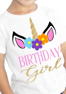 Camisa Cumpleaños Unicornio - Camisa Familiar Unicornio - Camisa Unicornio - Fiesta Unicornio - Imagen 1 de 2