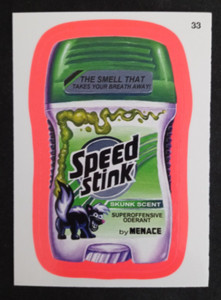2012 Topps Wacky Packages All-New Series 9 Orange #33 Speed Stink