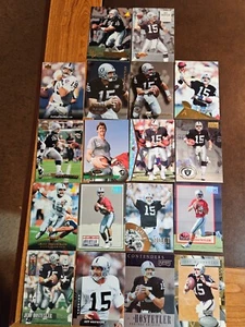 JEFF HOSTETLER - **Lot of 18 All Different** - Raiders - All NRMT-MINT - #1 - Picture 1 of 1