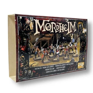 MORDHEIM Human Mercenaries 1999 Games Workshop LEERHÜLLE Umkarton - Bild 1 von 12