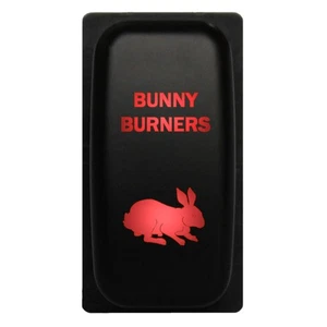 Druckschalter 127R 12V BUNNY BRENNER Ein-Aus LED Rot für Mitsubishi Shogun Chal... - Bild 1 von 2
