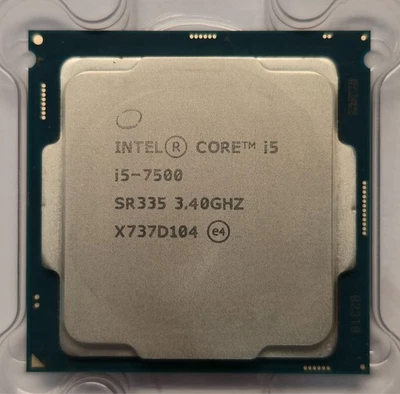 Procesador de escritorio CPU Intel Core i5-7500 3,4 GHz SR335 cuatro núcleos LGA1151 Foto 1 de 2