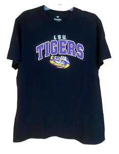 Camiseta negra de fútbol Fanatics LSU para hombre talla grande ¡Bonita! - Imagen 1 de 2