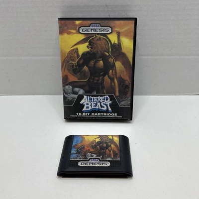 Altered Beast (Sega Genesis, 1989) - Juego en caja, sin manual Foto 1 de 4
