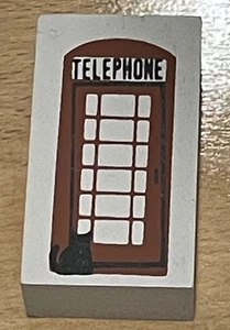 London Telephone Booth Wood Replica. Cat’s Meow Early 1990s 2-Sided. UK - Picture 1 of 7
