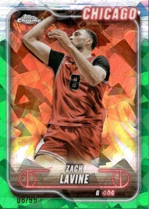 Zach Lavine - 2024-25 Topps Chrome Sapphire - Numbered /99 - Green #84 - Bild 1 von 2