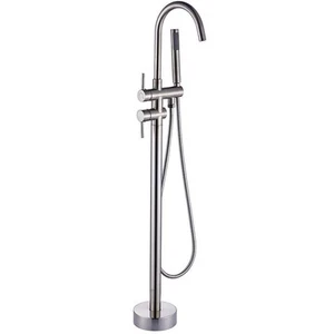 Boyel Living Freestanding Floor Mount 2-Handle Bath Tub Filler Faucet with in - Bild 1 von 9
