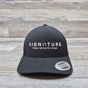 Signitures Real Estate Utah Hat Cap Adult Mens Adjustable Snapback Outdoor  - Picture 1 of 6