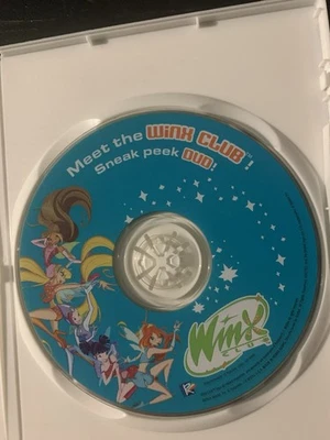 Vintage Rainbow Meet The Winx Club Sneak Peek DVD 2004 - image 1 of 4