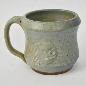 Handgefertigte Keramik Keramik Kaffeebecher grau grey - Bild 1 von 7