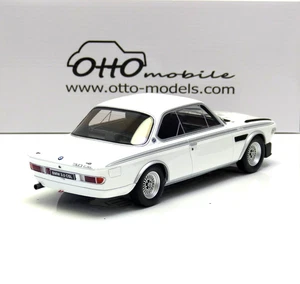 BMW 3,0 CSL Coupé E9 1972 Chamonix blanco / plata ruedas 1:18 OT1145 OttO móvil - Imagen 1 de 5